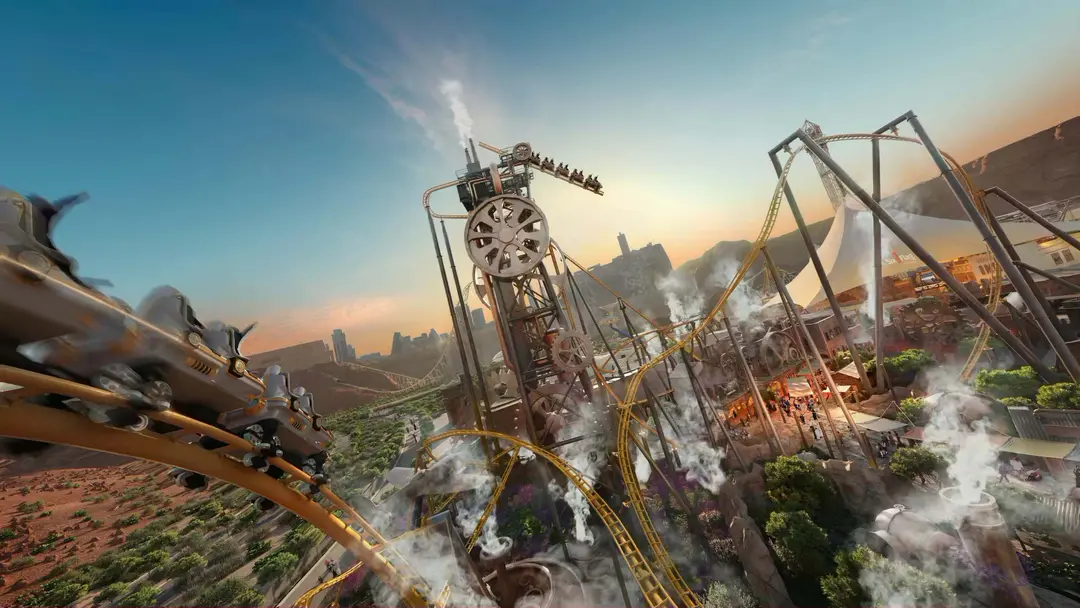 Vekoma Unveils Testing Footage of Iron Rattler Tilt Coaster at Six Flags Qiddiya City