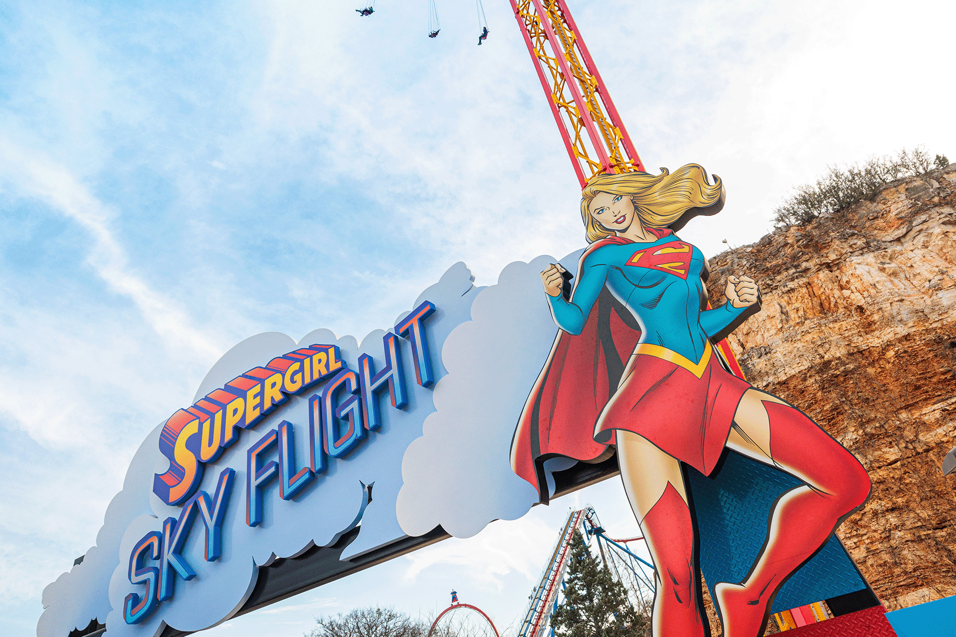 Supergirl Sky Flight