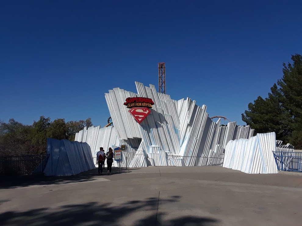 Six Flags Magic Mountain Closes Superman: Escape from Krypton
