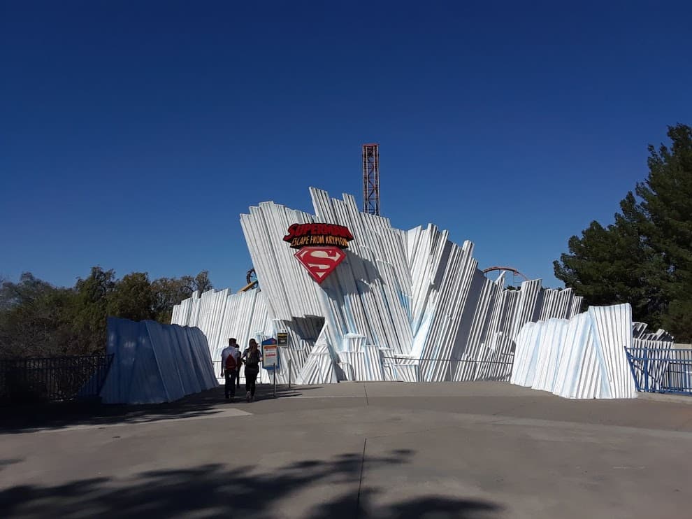 Six Flags Magic Mountain Closes Superman: Escape from Krypton
