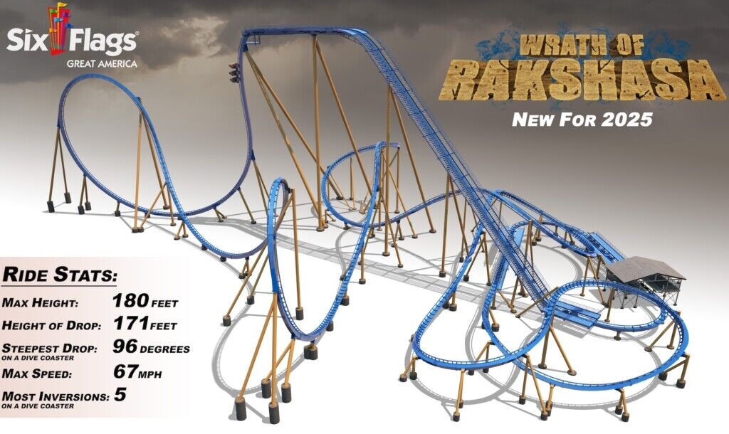 Six Flags Great America Announces Wrath of Rakshasa