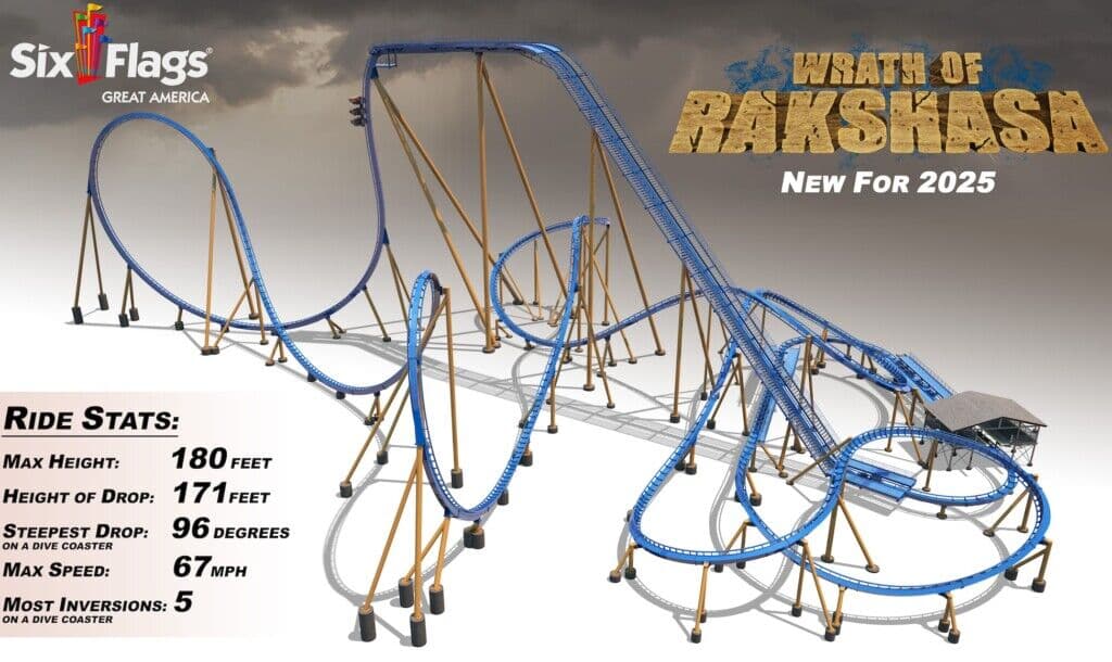 Six Flags Great America Announces Wrath of Rakshasa