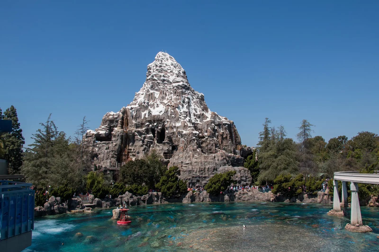 Matterhorn Bobsleds (left)